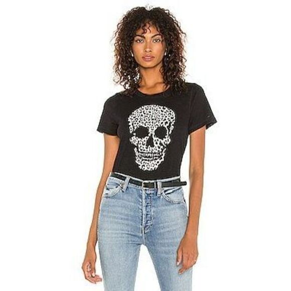 CHASER WILD SKULL GRAPHIC TEE-BLACK - Picture 1 of 4